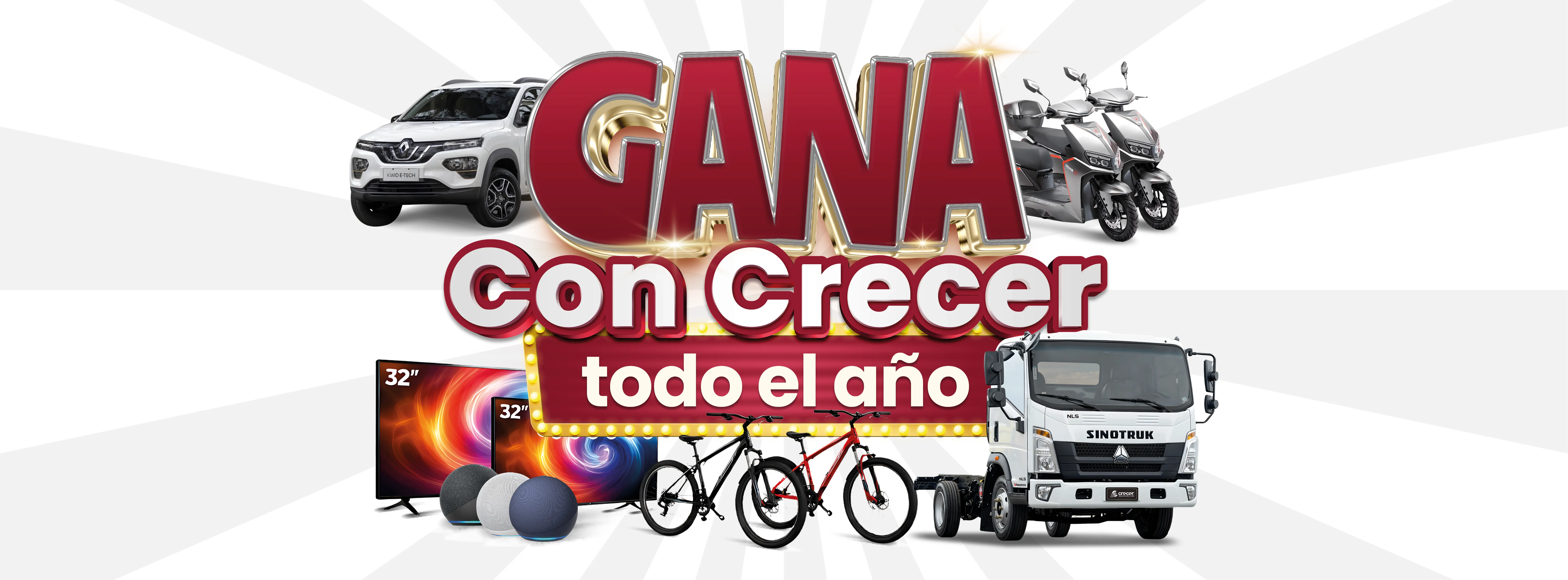 Gana con Crecer todo el a&ntilde;o